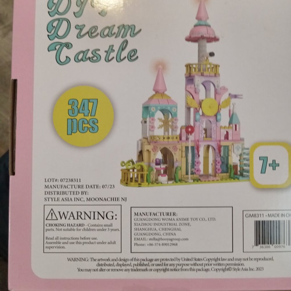 DIY Dream Castle 347 pcs